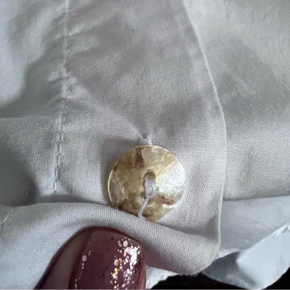 Bryn Walker Ashley Shirt in White size Medium - Picture 6 of 11